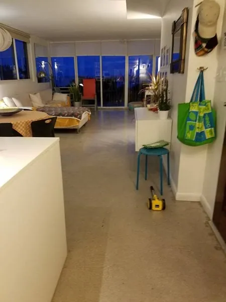 Residential condo polished concrete