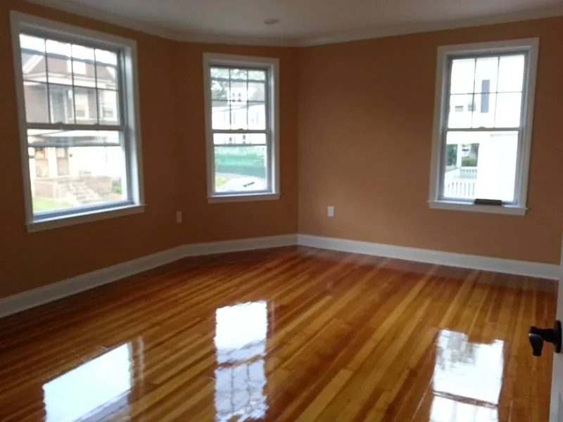Refinished hardwood floor
